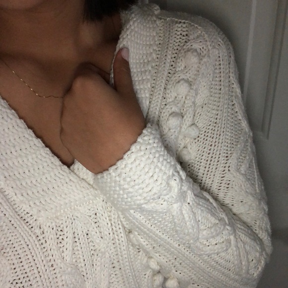 Knit sweater hoodie - Picture 4 of 5